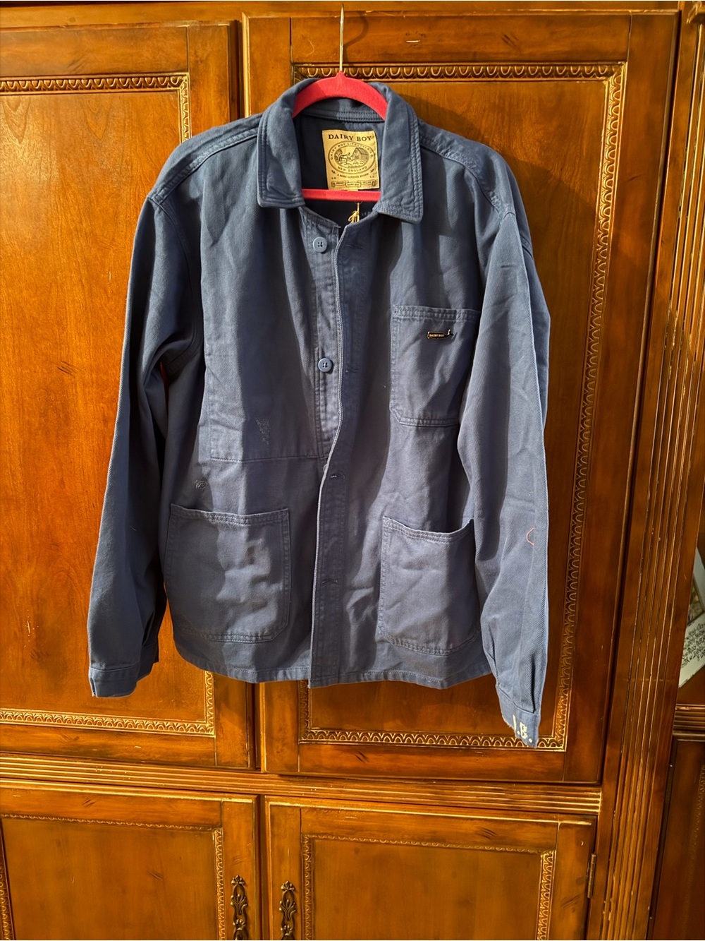 Dairy Boy women’s blue chore jacket